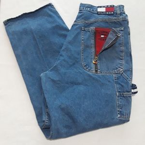Vintage Tommy Hilfiger Zip Pocket Carpenter